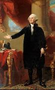 Gilbert Stuart Lansdowne portrait of George Washington oil painting on canvas